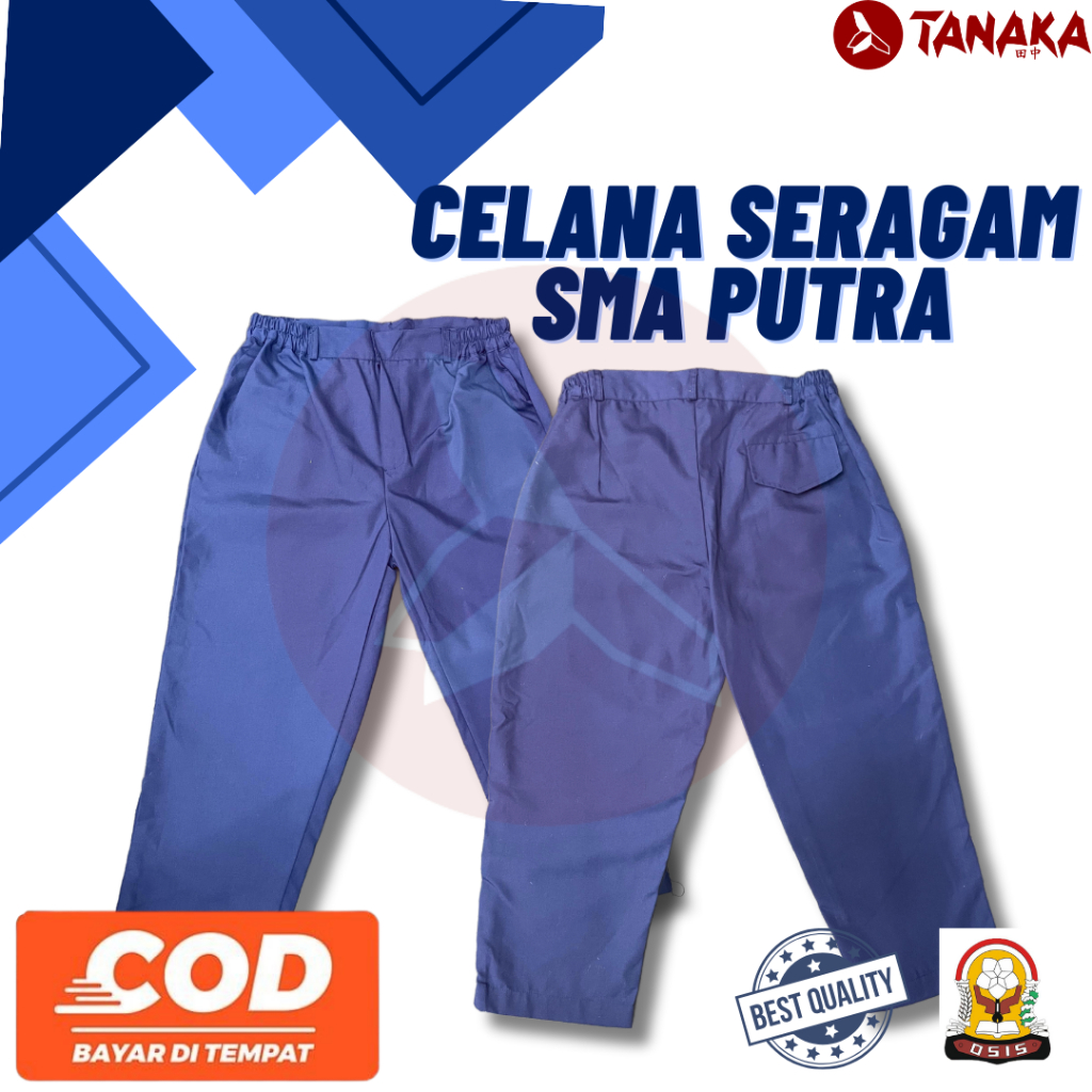 CELANA SERAGAM SMP PANJANG BAHAN PREMIUM/CELANA SERAGAM SMP PANJANG
