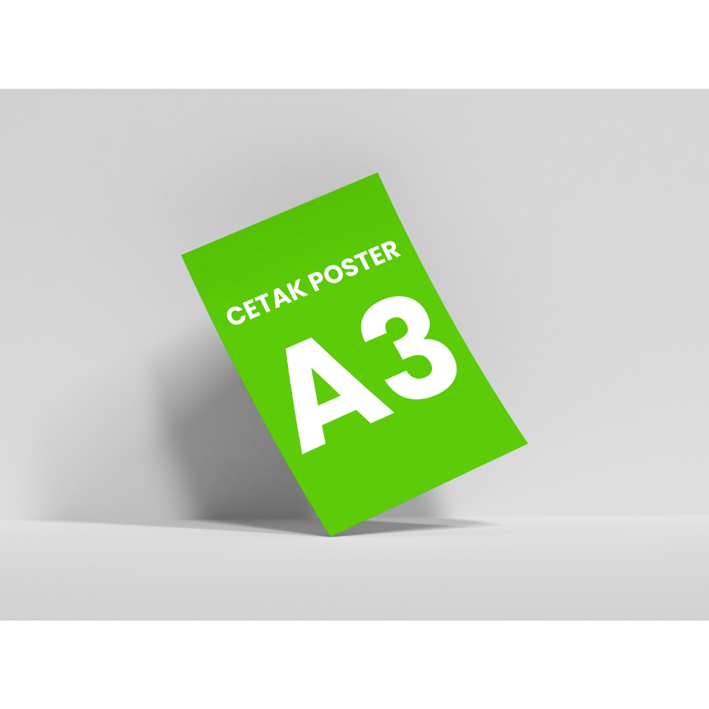 

Cetak Poster A3