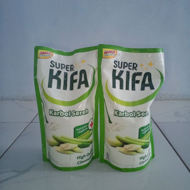 Karbol Sereh Super Kifa 750 ml / Karbol Sereh Pembersih Lantai