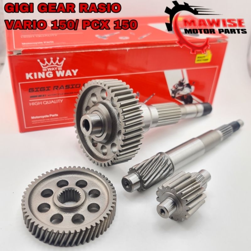 GIGI GEAR RASIO VARIO 150/ PCX 150 - GER GIGI RASIO GARDAN SET VARIO 150 PCX 150 CBU