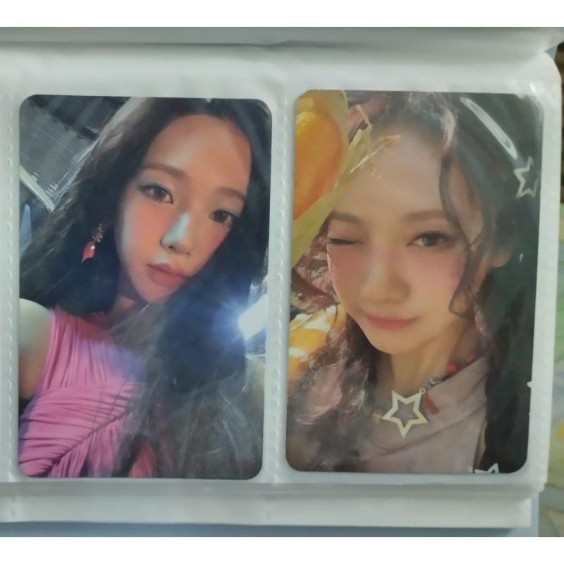 photocard aespa official armageddon / supernova