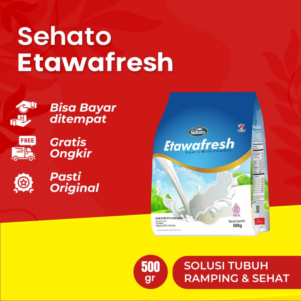 

Susu Kambing Etawa - Etawafresh 500 gr | SEHATO