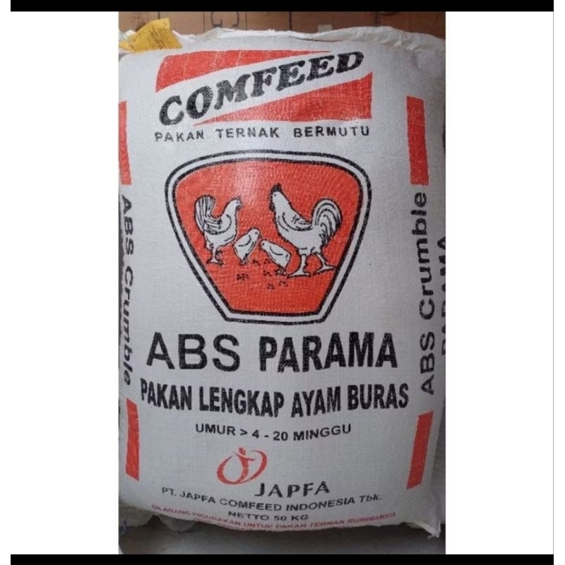 pakan ayam abs buras