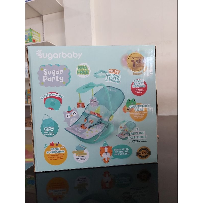 Sugar Baby Bouncher, ayunan bayi, ayunan bayi elektrik