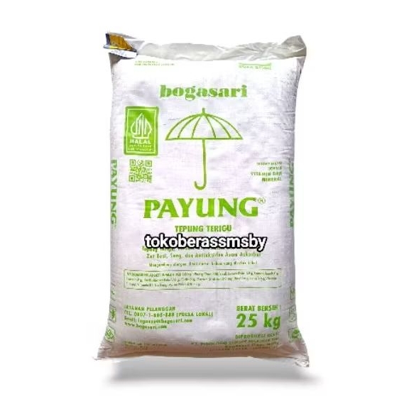 

Tepung Payung 25 Kg