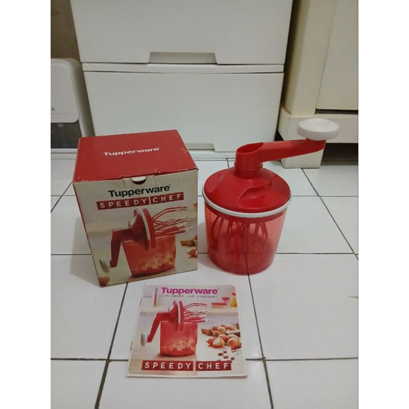 tupperware new and second speesy chef kotak makan