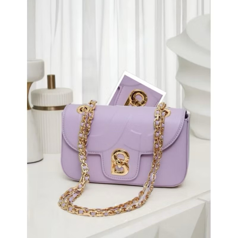 Alma chain bag small lilac BUTTONSCARVES