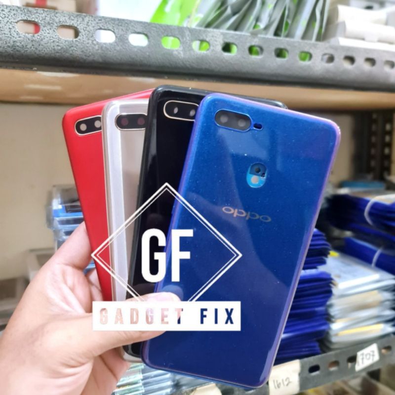 Casing Housing HP Oppo A5S CPH1909 CPH1912 Backdoor + Bezel Bekdor Tutup Belakang Kesing