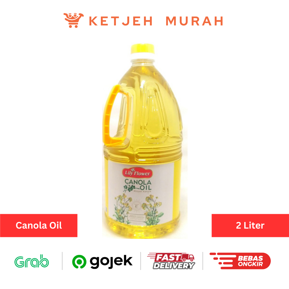 

Lily Flower Canola OIl Minyak Kanola Malaysia 2 Liter