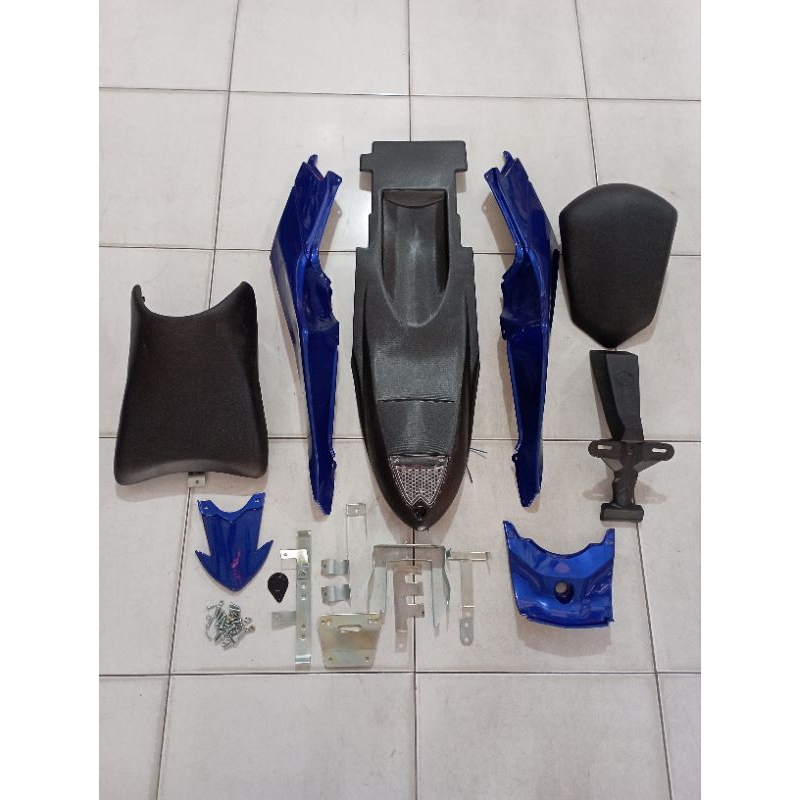 Bodi Belakang Biru Pnp Vixion old Vixion New Model R25 Blue