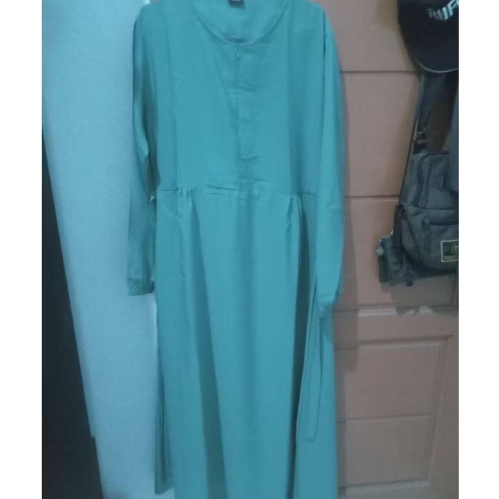 gamis warna biru tosca