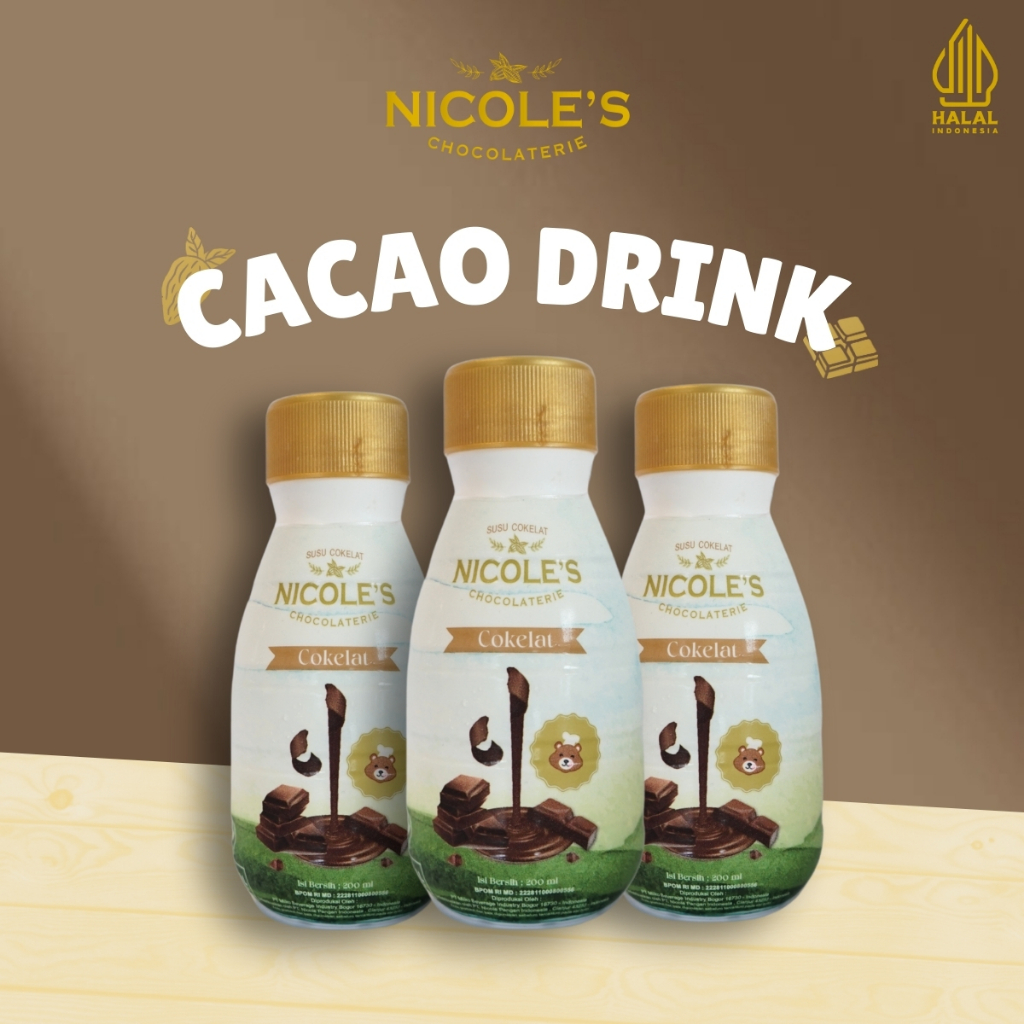 

Nicole's | Premium Cacao Drink Bundling 3 Botol