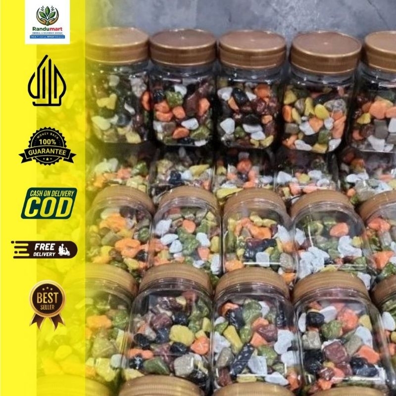

Oleh-Oleh Haji dan Umroh / Coklat Kerikil Warna-Warni Manis 100gr/120gr/150gr/200gr/250gr/ Original/Premium Super