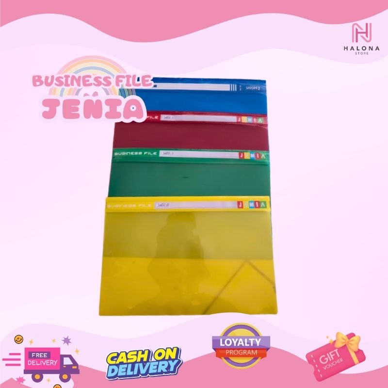 

Business File Jenia/ Map Arsip Kantor A4