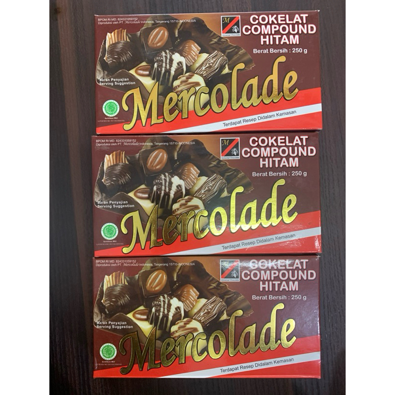 

Coklat Batang Mercolase 250gr / Coklat Compound Dark