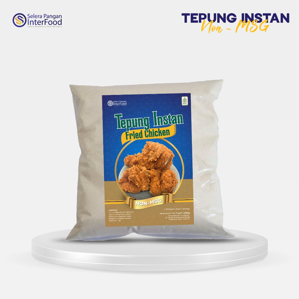 

Selera Pangan Interfood Tepung Fried Chicken Non MSG