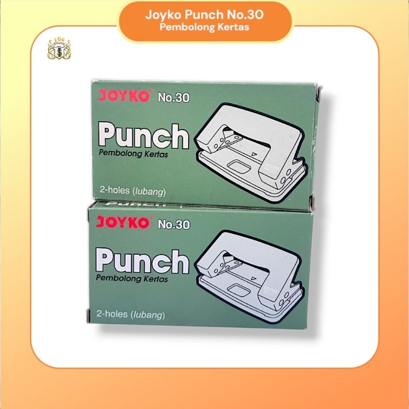 

Paper Punch Joyko No.30 / Alat Pembolong Kertas / 2 Lubang / Atribut Perkantoran / Serbaguna