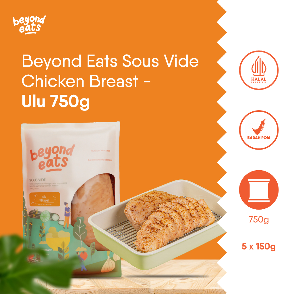 

Beyond Eats x Emaku x Chef Marinka Ulu Flavour Chicken Breast Dada Ayam 750g