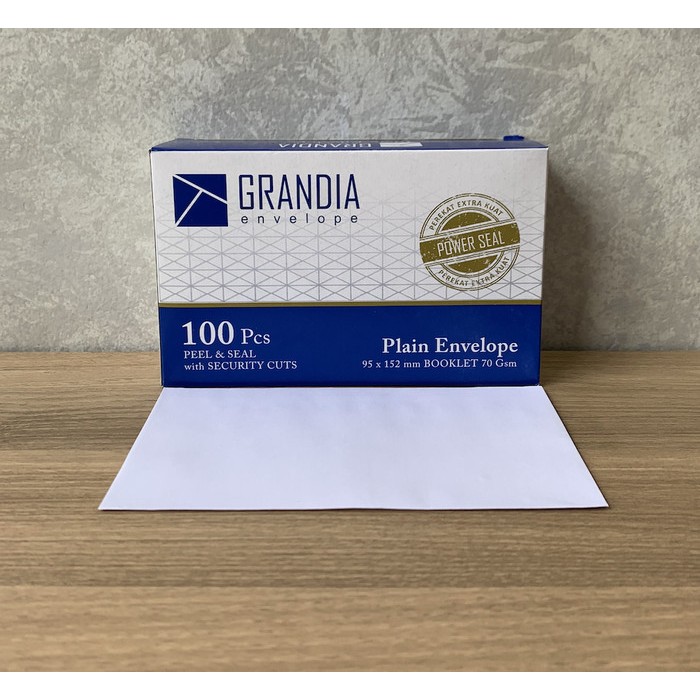 

Amplop Putih Grandia P104 Aesthetic 70Gsm