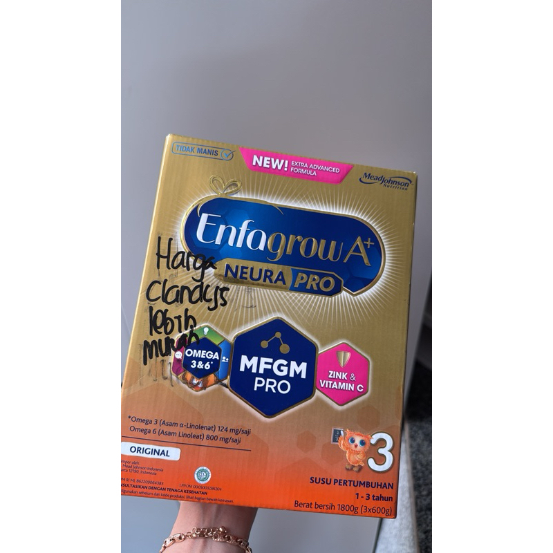 

enfagrow A+ Original 1800gr