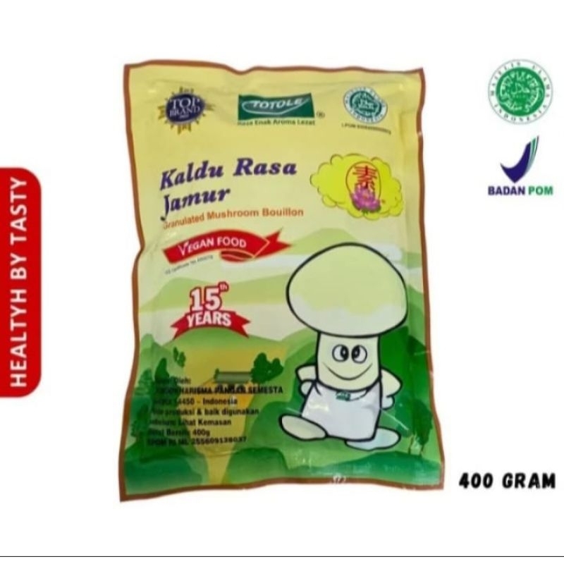 

Totole rasa kaldu jamur 400 gram expayet maret 2026