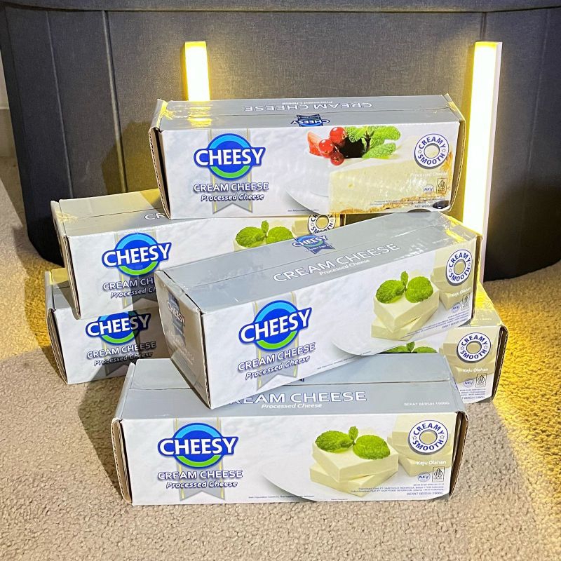 

Keju Cheesy Cream Cheese Olahan 1,9 Kg | Keju cream cheese