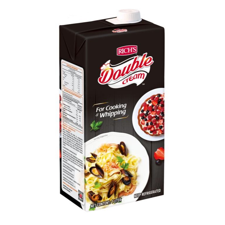 

Rich's Double Cream Kemasan 1L ( Cooking, Whipping, Cream )
