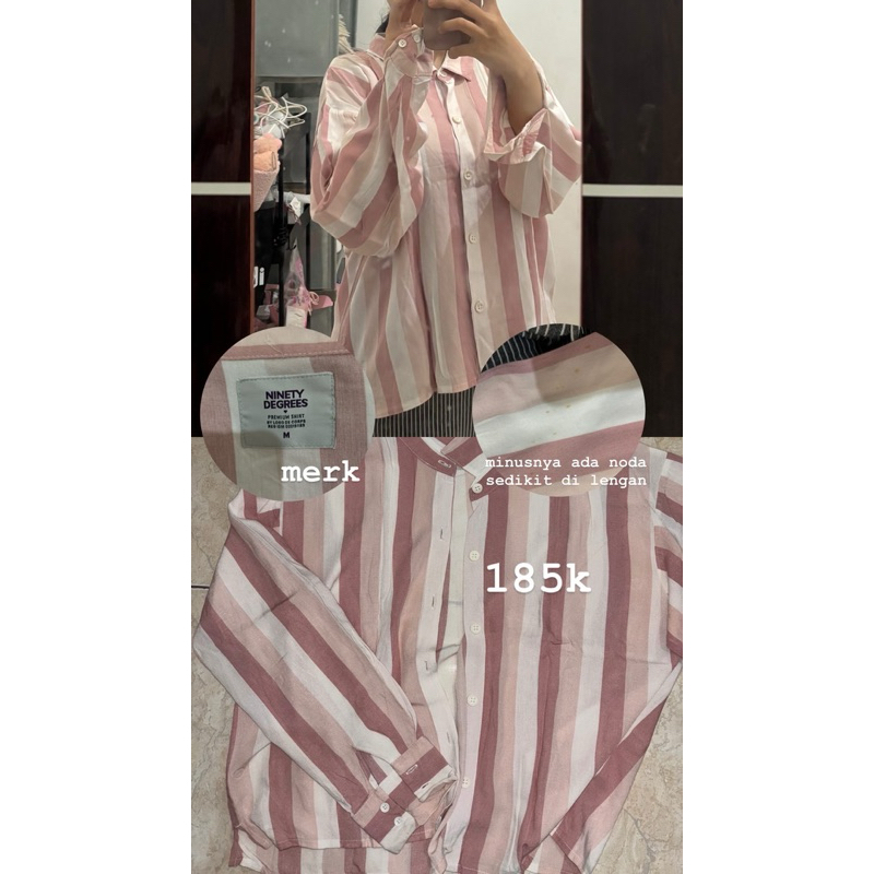 preloved kemeja ninety degrees
