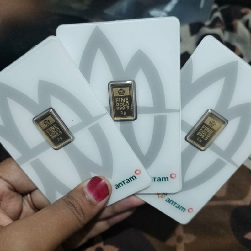 Emas Logam Mulia Antam 2 GRAM Original 100%