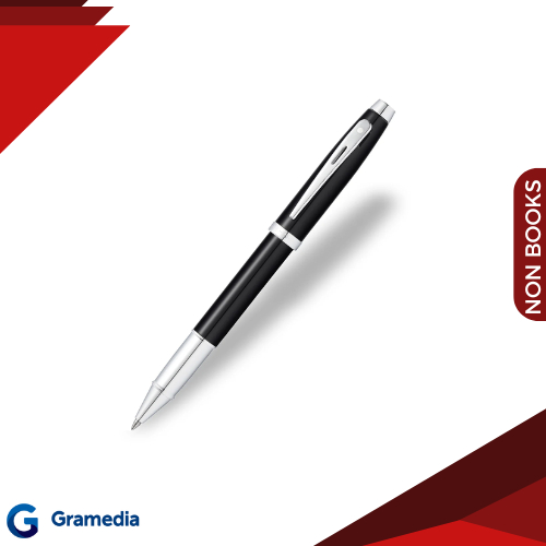 

Gramedia Medan - Sheaffer SGC 100 glossy black rollerball (tinta cair)