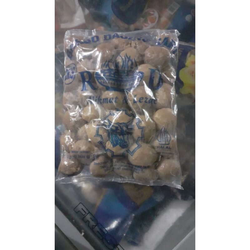 

Frozen bakso daging sapi RD isi 50 butir