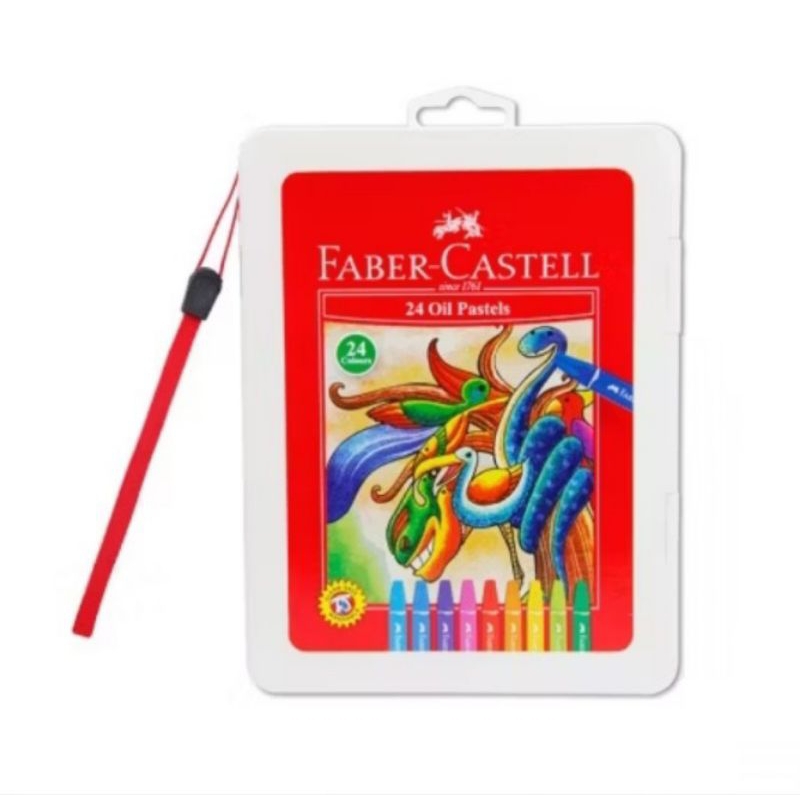 

CRAYON FABER CASTELL HEXAGONAL 24 WARNA OIL PASTEL