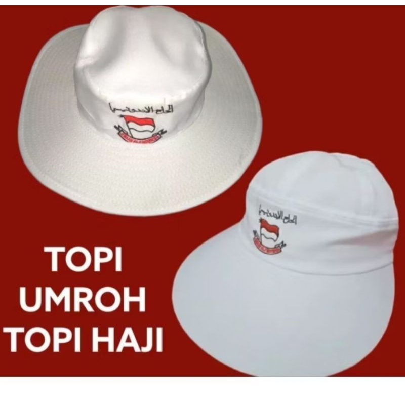 Topi umroh/Topi rimba haji/topi manasik haji