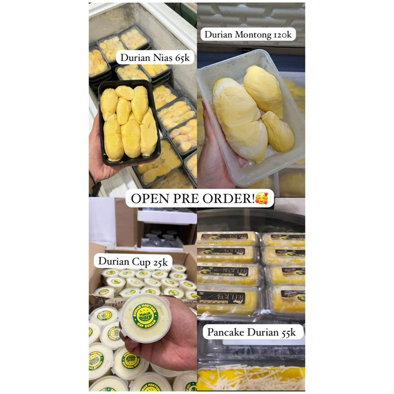 

PRE ORDER DURIAN