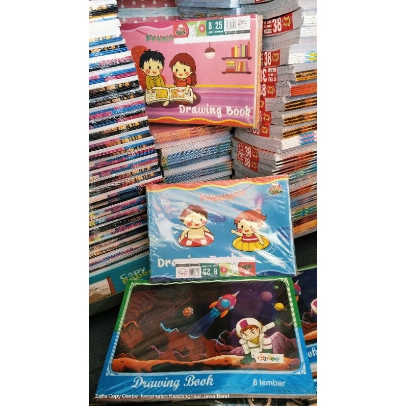 

Buku Gambar kecil B5 Merk Dodo