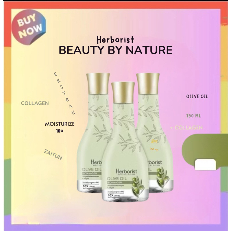 Herborist Minyak Zaitun + Collagen