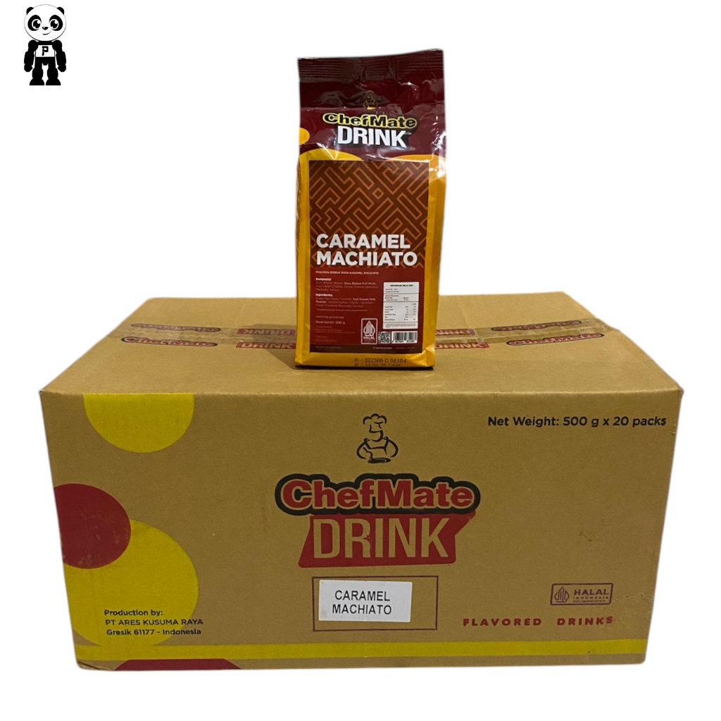 

Chefmate Drink Caramel Machiato Dus Karton isi 20 Bungkus
