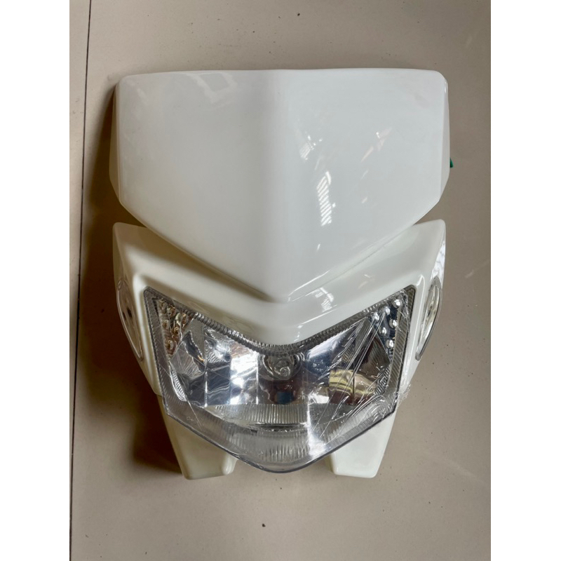 SALE‼️Headlamp Variasi  Lengkap untuk motor TRAIL, bisa di pakai untuk KLX. Reflektor Lampu Depan Mo