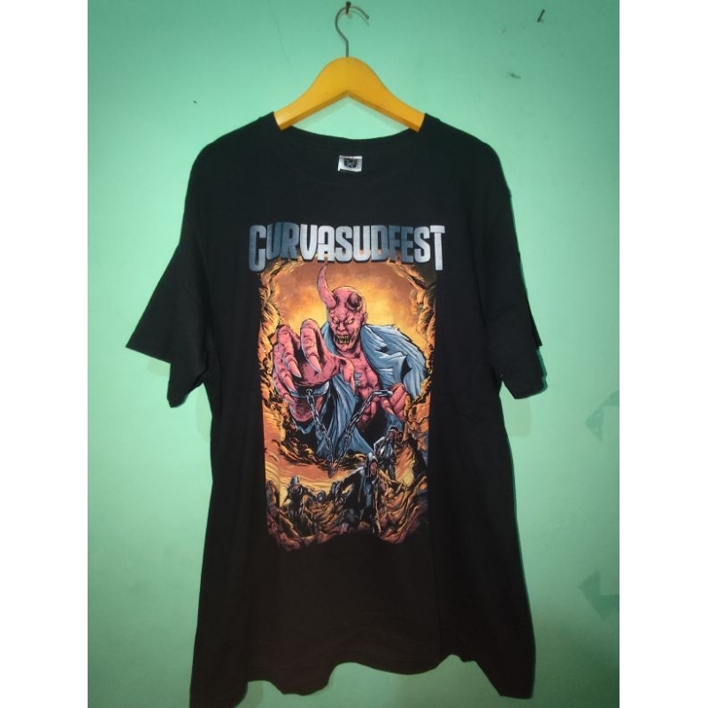 T-shirt Kaos Official Original Curvasud Fest BCS PSS SLEMAN