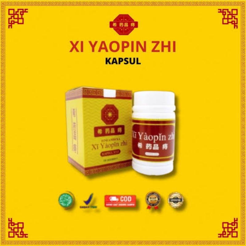 XI YAOPIN ZHI Kapsul Obat Wasir Ambeien Herbal Cina Ampuh