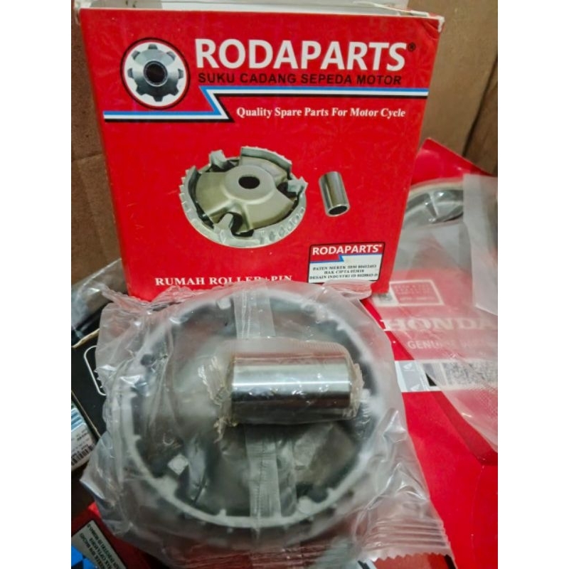 rumah roller roler assy set full komplit motor vario 110 karbu beat fi injeksi KVB