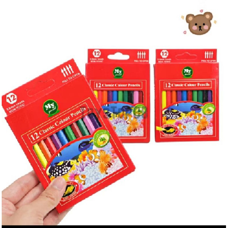 

PENSIL WARNA MINI ISI 12 / SET PENSIL 12 WARNA