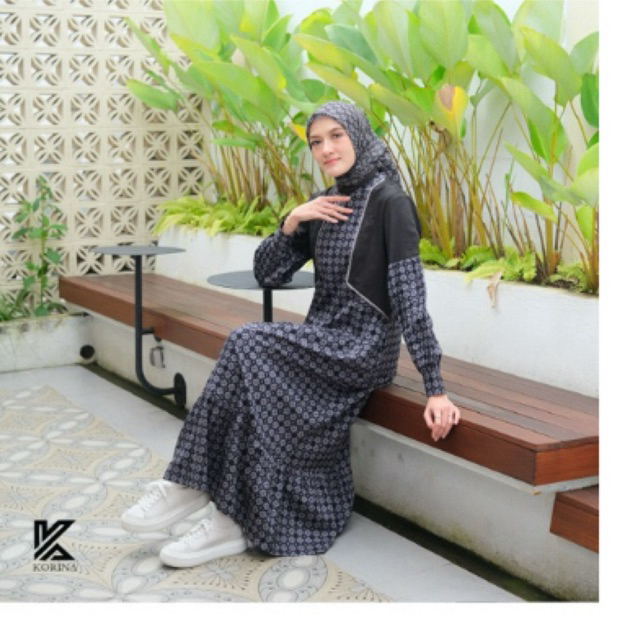 kanola Dres Kamalia Dres Korina original,Salwa Dres Korina original, Cellina Dres korina ,gamis kori