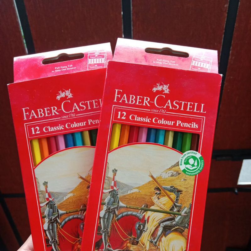 

Faber-Castell Pensil Warna Classic Colour Pencil set 12 Panjang