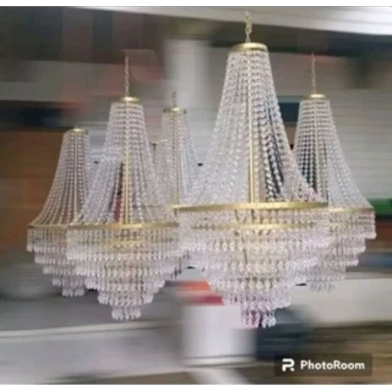 Lampu gantung masjid lampu gantung lampu akrilik lampu kristal dekorasi lampu gantung Cristal lampu 