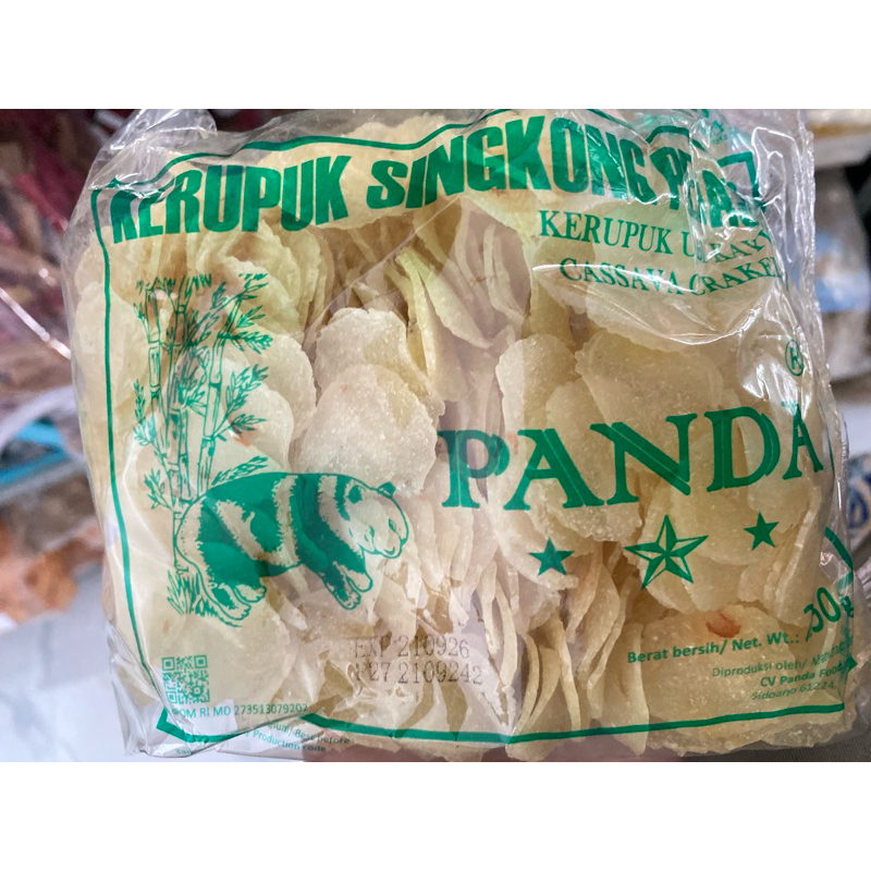 

KERUPUK PEDAS CAP PANDA TANPA DIJEMUR ENAK