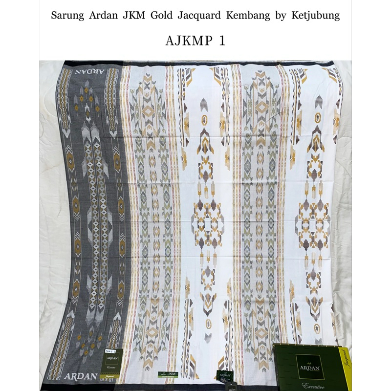 Sarung Ardan JKM Putih