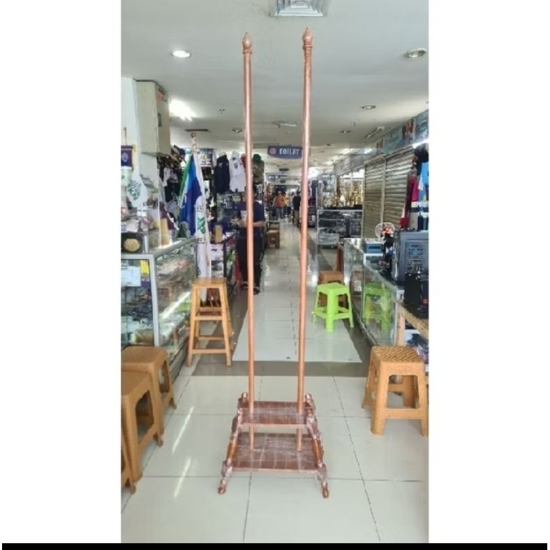 

Tiang Bendera Pataka Lubang 2 Satu set