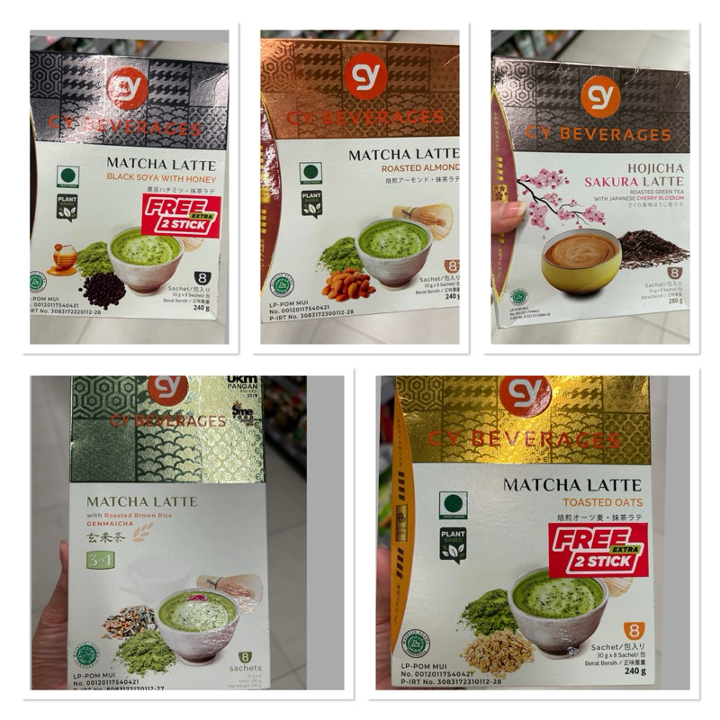 

Macha Latte aneka varian rasa