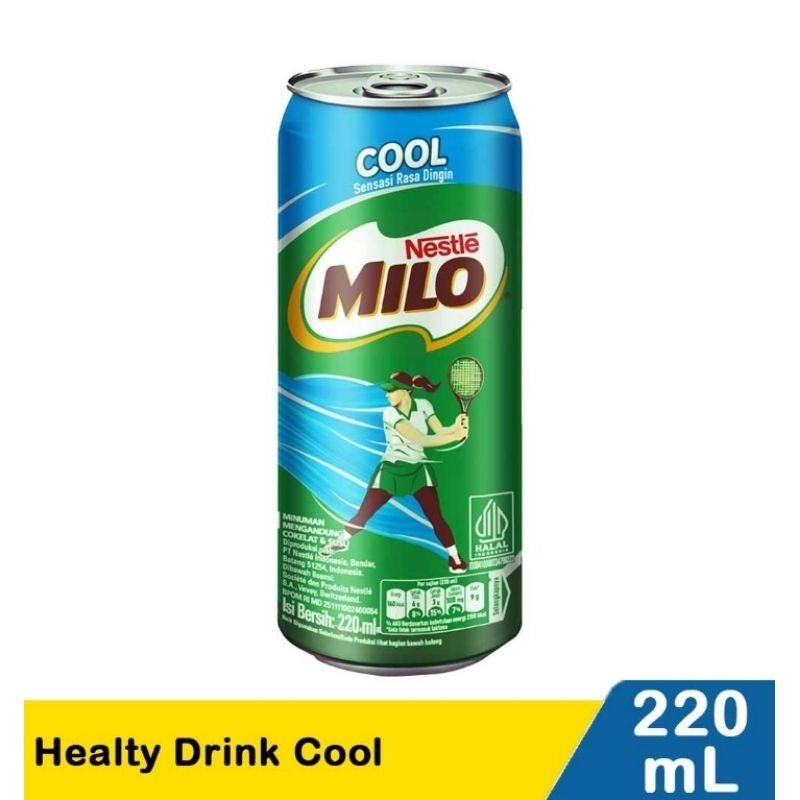 

Milo Healty Drink Cool 220mL